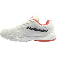 Tênis Bullpadel Flow 24I Branco Laranja Feminino