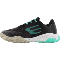 Zapatillas Bullpadel Ionic 24V Negro Turquesa Mujer  Oferta + Barato