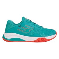 Baskets Femme Bullpadel Ionic 25I Turquoise  Offre - Pas cher