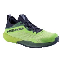 Sneakers Head Motion Pro Lime Bleu Marine  Offre - Pas cher