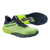 Sneakers Head Motion Pro Lime Bleu Marine  Offre - Pas cher