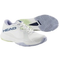 Zapatillas Head Motion Team Padel Blanco Lavanda Mujer  Oferta + Barato