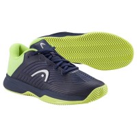 Head Revolt Pro 4.5 Clay Navy Blue Lime Junior Sneakers  Offer + Cheap