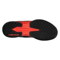 Zapatillas Head Sprint Court Padel Negro Rojo  Oferta + Barato