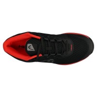 Zapatillas Head Sprint Court Padel Negro Rojo  Oferta + Barato
