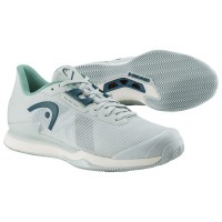 Head Sprint Pro 3.5 Clay Aqua Teal Women''s Shoes  Offer + Cheap