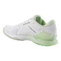 Baskets Femme Head Sprint Pro 4.0 Blanc Vert  Offre - Pas cher