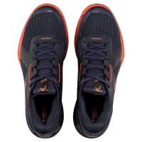 Sneakers Head Sprint Pro 4.0 TERRE BATTUE Bleu Foncé Rouge  Offre - Pas cher