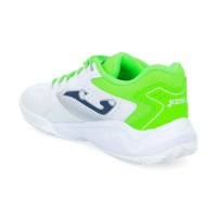 Joma Master 1000 2232 Baskets Blanc Vert Flu  Offre - Pas cher