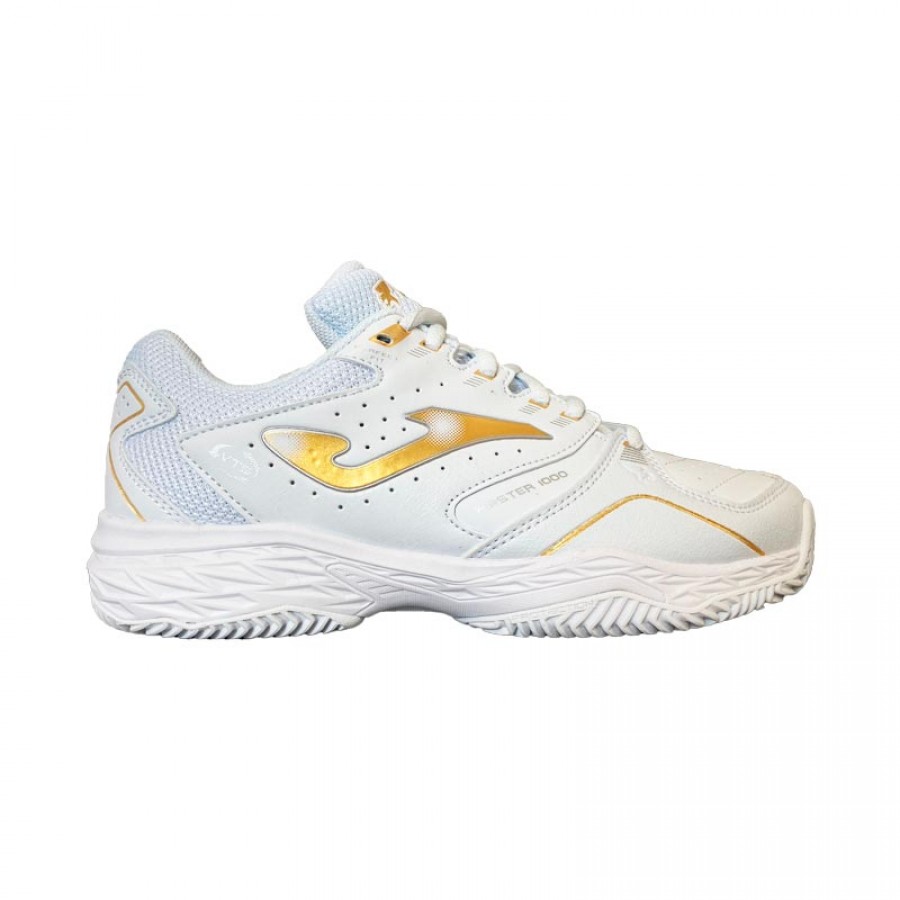 Sapatos Joma Master 1000 Lady 2202 Ouro Branco  PADELPOINT Sapatos Joma Master 1000 Lady 2202 Ouro Branco