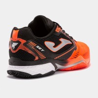 Joma Set 2208 Orange Noir Baskets  Offre - Pas cher