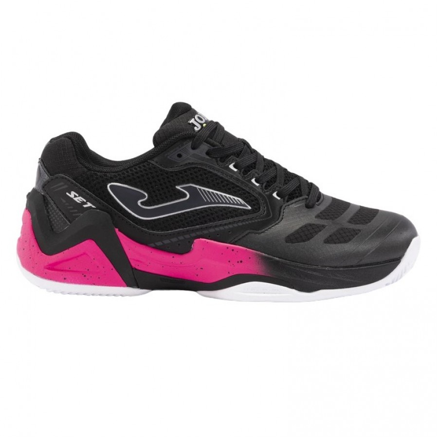 Zapatillas Joma Set 2401 Negro Fucsia Mujer  Oferta + Barato