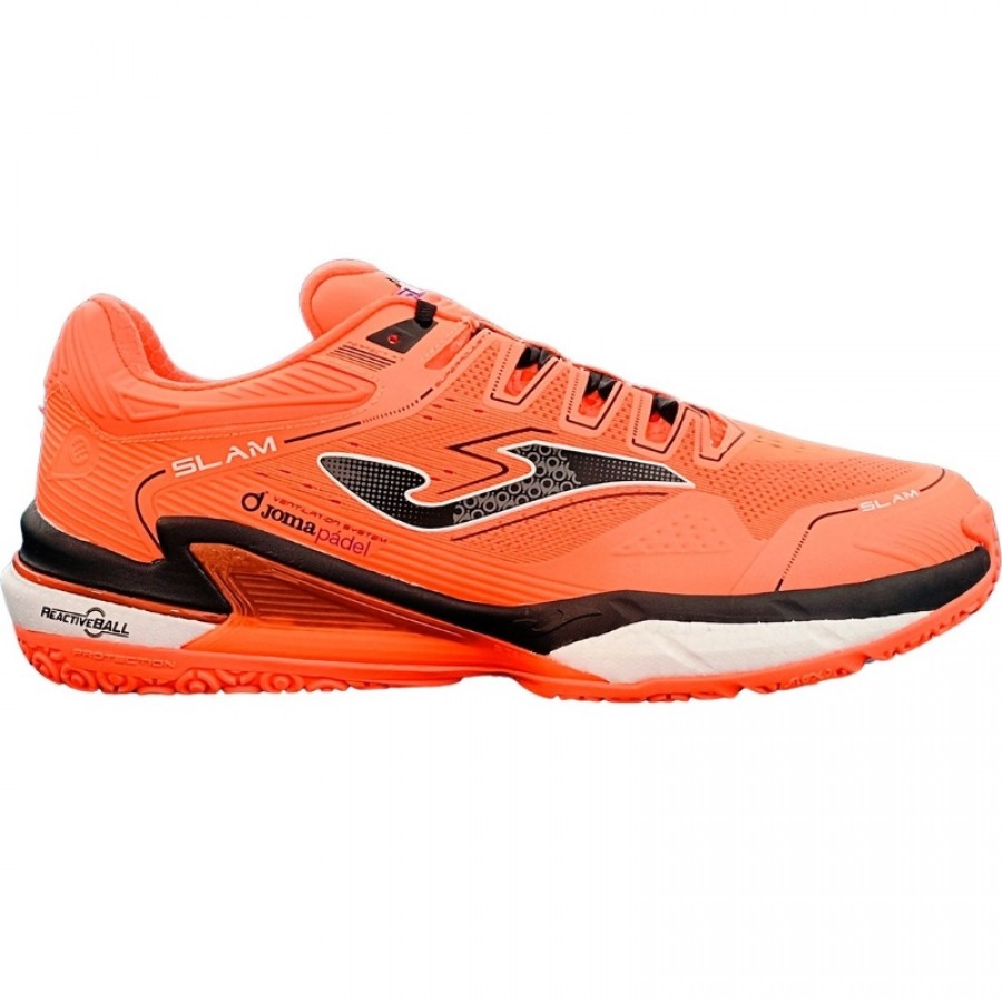 Joma Slam 2408 Orange Baskets  Offre - Pas cher