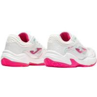 Zapatillas Joma Slam 2602 Blanco Rosa Junior