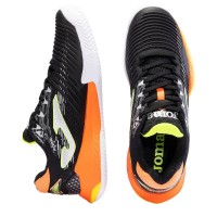 Chaussures Joma T.Point 2301 Noir Orange  Offre - Pas cher