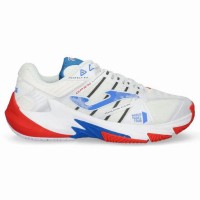 Joma WPT Open 2232 Blanc Bleu Rouge Baskets  Offre - Pas cher