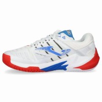 Joma WPT Open 2232 Blanc Bleu Rouge Baskets  Offre - Pas cher