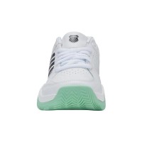 Zapatillas Kswiss Court Express 2 Clay Blanco Menta Negro Mujer  Oferta + Barato