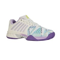 Kswiss Express Light 3 HB Padel White Purple Women''s Sneakers  Offer + Cheap