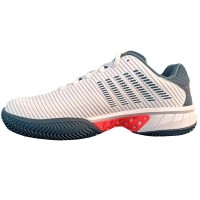 Kswiss Hypercourt Express 2 HB Terre battue Blanc Vert Baskets  Offre - Pas cher