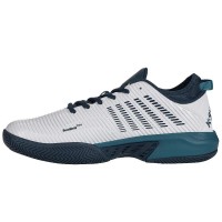 Kswiss Hypercourt Supreme White Blue Sneakers  Offer + Cheap