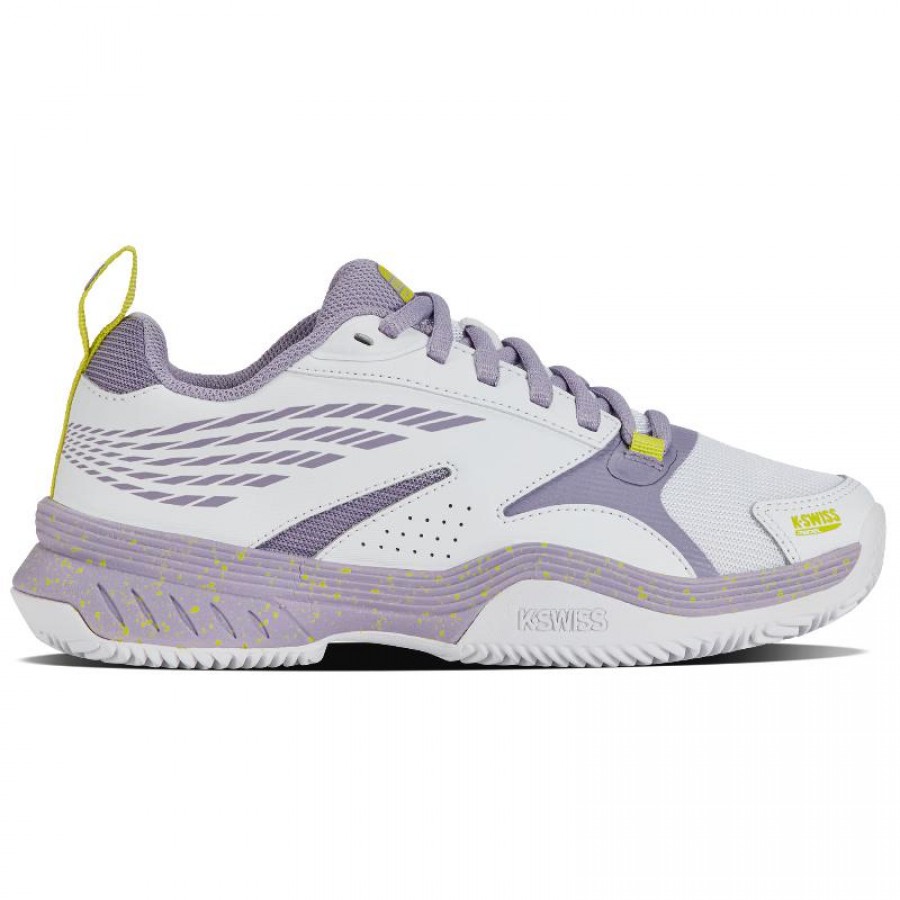 Kswiss Speedex Padel White Purple Women''s Shoes  Offer + Cheap