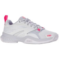 Kswiss Speedex Padel branco neon rosa sapatos femininos  Oferta + Barato