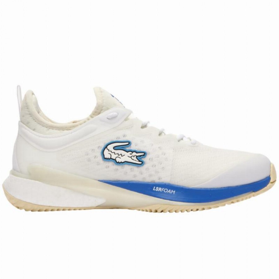 Lacoste AG-LT23 Lite Clay Court 124 Sapatilhas Branco Azul  Oferta + Barato