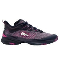 Baskets Lacoste Daniil Medvedev AG-LT23 Ultra 125 Bleu Marine Rose  Offre - Pas cher