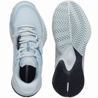 Zapatillas Lacoste Power Server 125 Azul Claro Mujer  Oferta + Barato