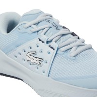 Zapatillas Lacoste Power Server 125 Azul Claro Mujer  Oferta + Barato