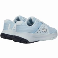 Zapatillas Lacoste Power Server 125 Azul Claro Mujer  Oferta + Barato