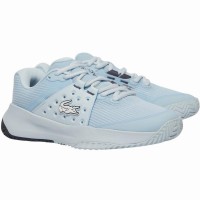 Zapatillas Lacoste Power Server 125 Azul Claro Mujer  Oferta + Barato