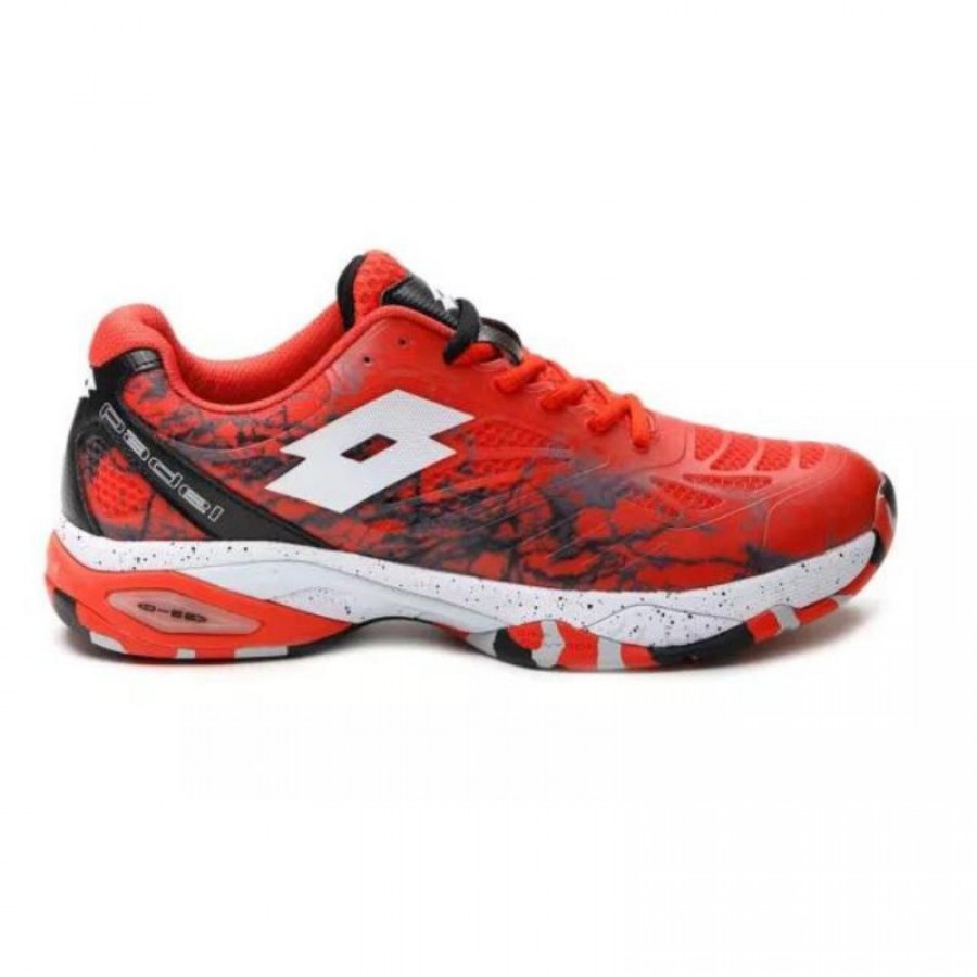 Sneakers Lotto Superrapida 200 IV Red Black  Offer + Cheap