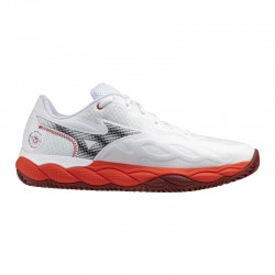 Zapatillas de Padel Mizuno Wave Enforcer Court Clay Blanco Rojo