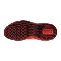 Zapatillas Mizuno Wave Enforce, Clay Blanco Rojo