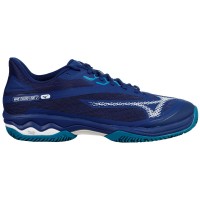 Mizuno Wave Exceed Light 2 terre battue bleu fonce blanc baskets  Offre - Pas cher