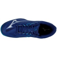 Mizuno Wave Exceed Light 2 terre battue bleu fonce blanc baskets  Offre - Pas cher