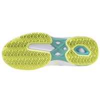 Mizuno Wave Exceed Light 2 Clay White Black Lime Women''s Sneakers  Offer + Cheap