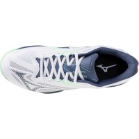 Mizuno Wave Exceed Light 2 terre battue Blanc Vert Bleu Sneakers  Offre - Pas cher