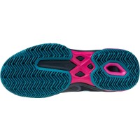 Baskets Femme Mizuno Wave Exceed Light 2 Padel Bleu Marine Fuchsia  Offre - Pas cher