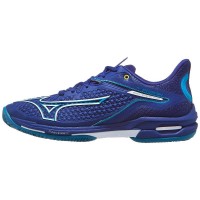 Mizuno Wave Exceed Tour 6 Clay Azul Escuro Branco Tênis  Oferta + Barato