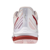 Mizuno Wave Exceed Tour 7 Clay White Red Women''s Sneakers