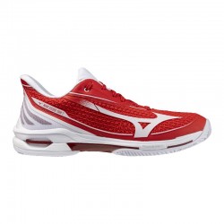 Baskets Mizuno Wave Exceed Tour 7 Clay Red White
