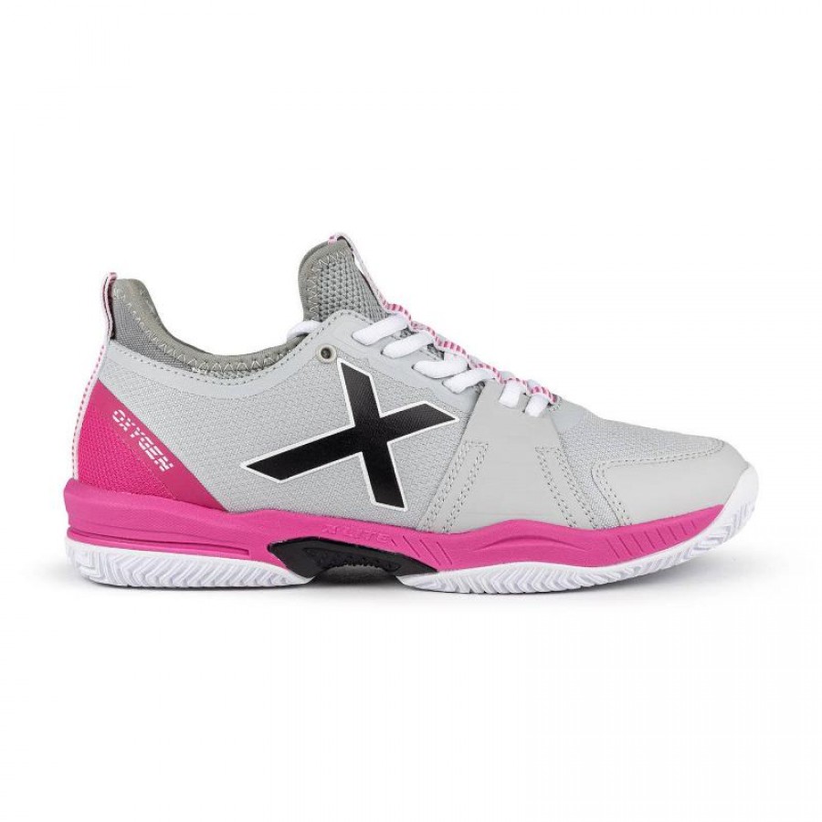 Munich Oxygen 51 Chaussures de Padel Gris Femme  Offre - Pas cher