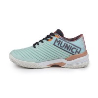 Munich Padx 47 Padel Azul Turquesa Tênis Feminino  Oferta + Barato