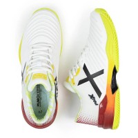 Munich Padx 57 Blanc Rouge Jaune Baskets