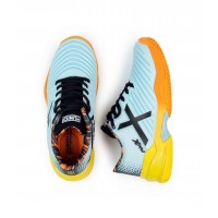 Munich Padx 58 Padel Sneakers Gris Orange Femme