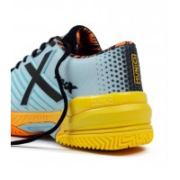 Munich Padx 58 Padel Sneakers Gris Orange Femme