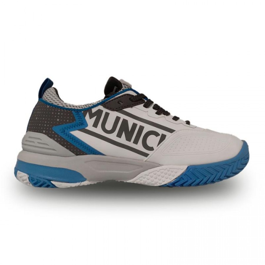 Munich Tênis Stratos 18 Branco Azul  Oferta + Barato